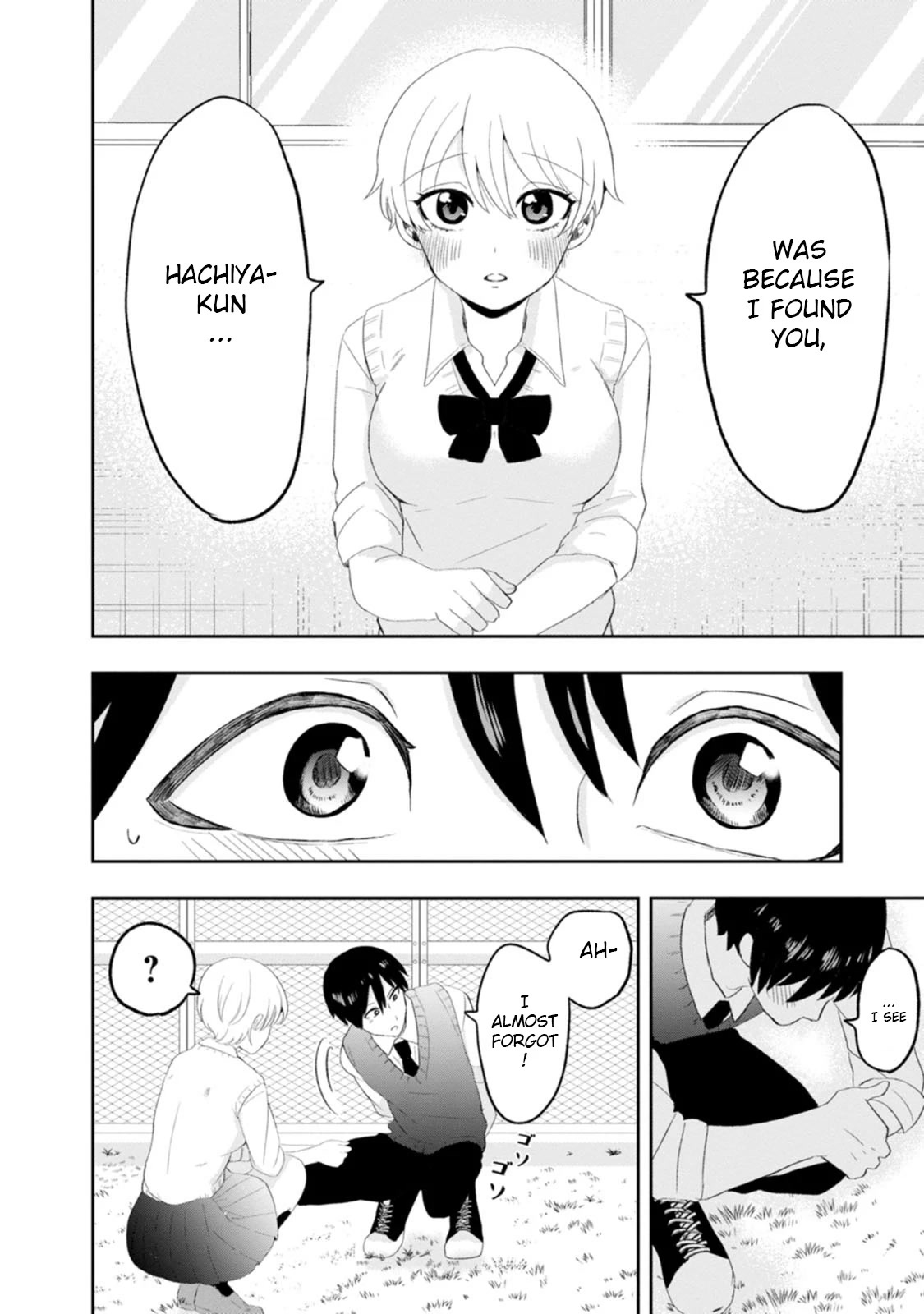 Me and Kumakura-san Chapter 9 page 34 - Chapter 9: Our eyes met