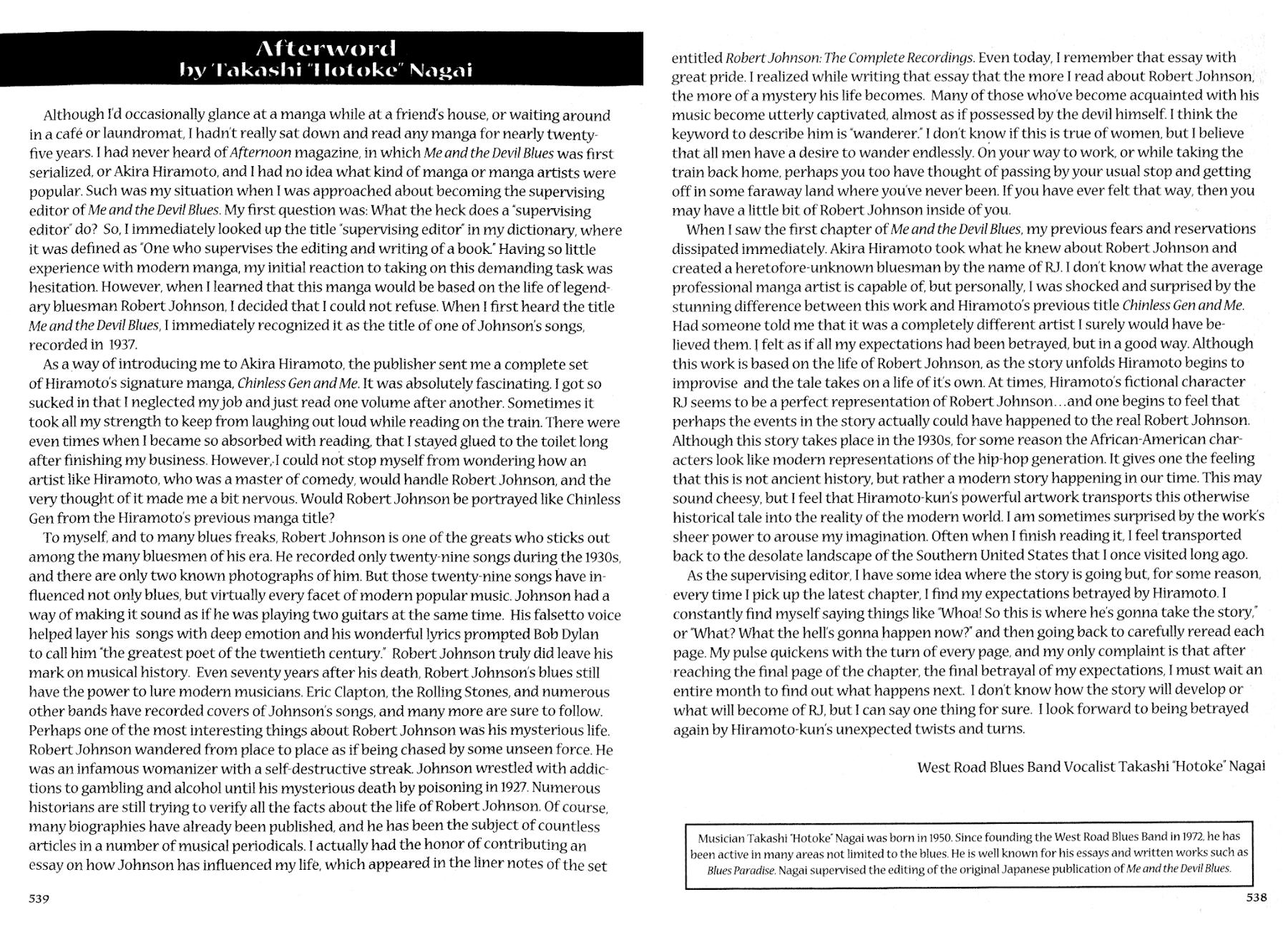 Me and the Devil Blues Chapter 13 page 39 - Chapter 13: 32-20 Blues ⑨