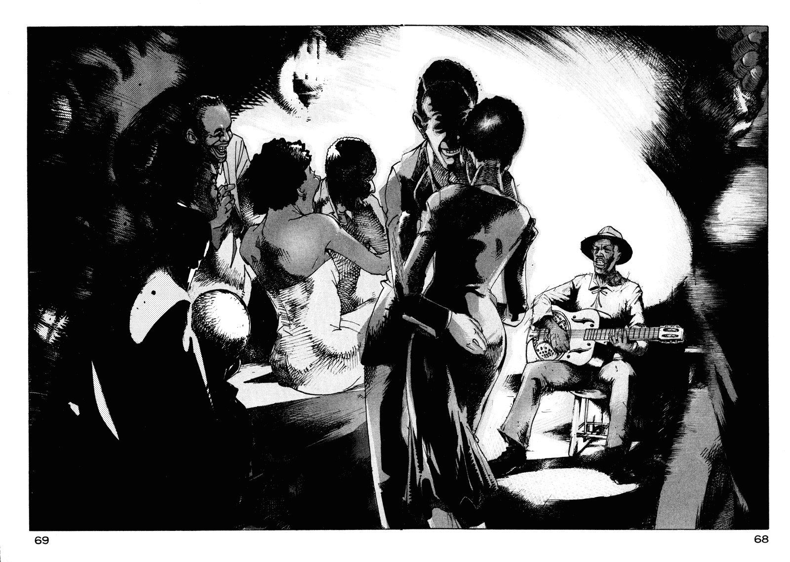 Me and the Devil Blues Chapter 2 page 4 - Chapter 2: Cross Road Blues ②