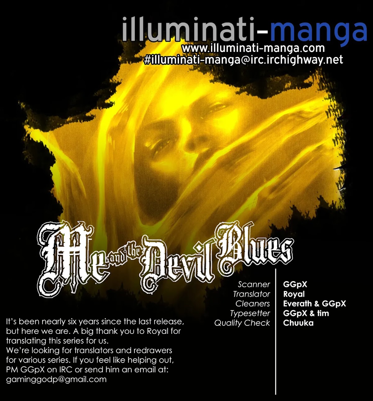 Me and the Devil Blues Chapter 29 page 1 - Chapter 29: Hell Hound on My Trail ⑧