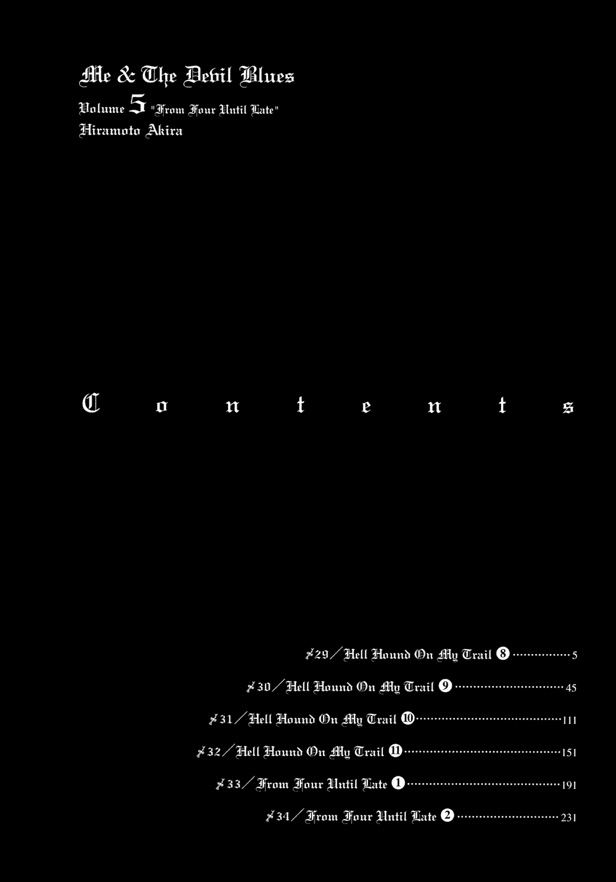 Me and the Devil Blues Chapter 29 page 6 - Chapter 29: Hell Hound on My Trail ⑧