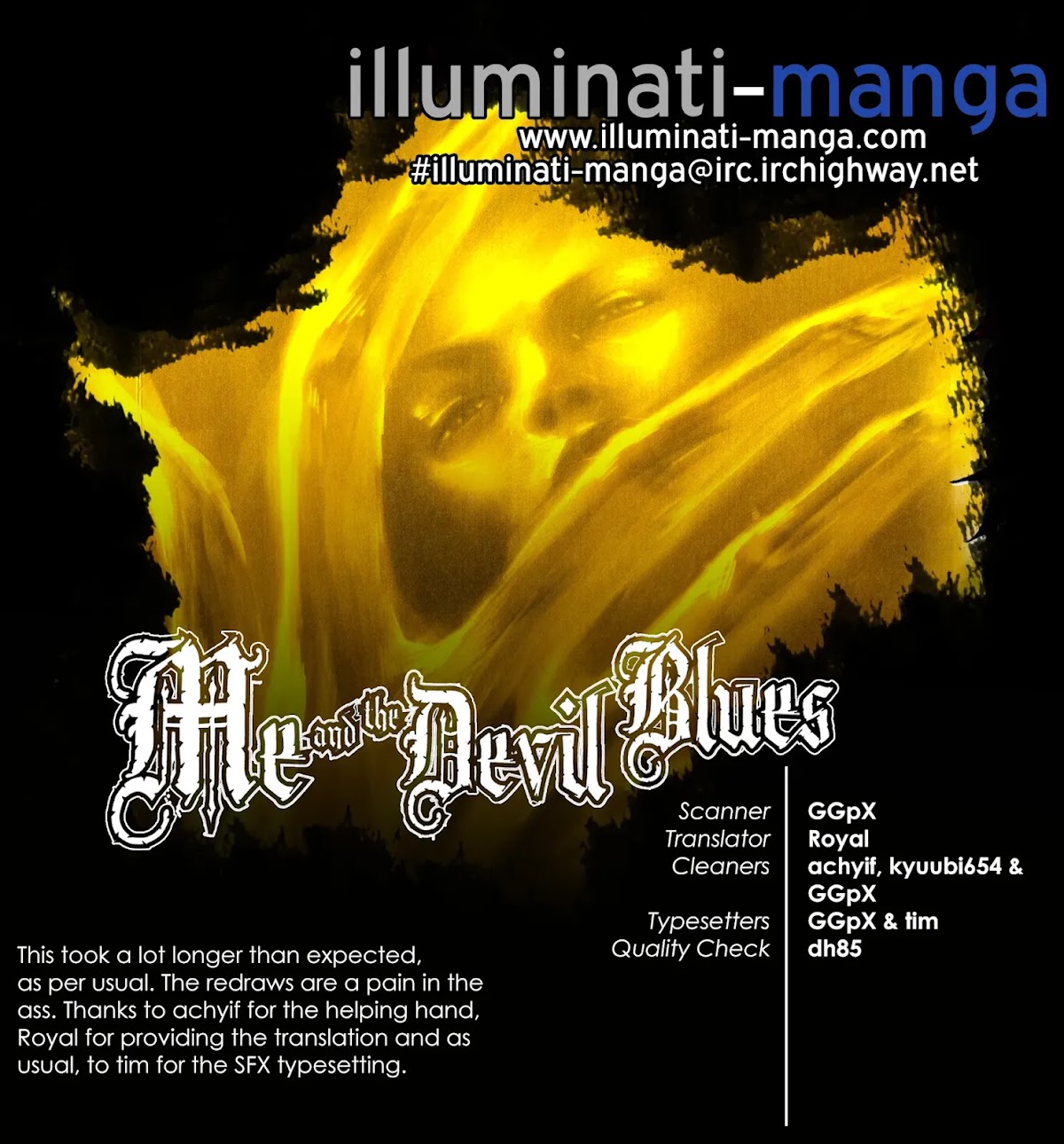 Me and the Devil Blues Chapter 32 page 1 - Chapter 32: Hell Hound on My Trail ⑪