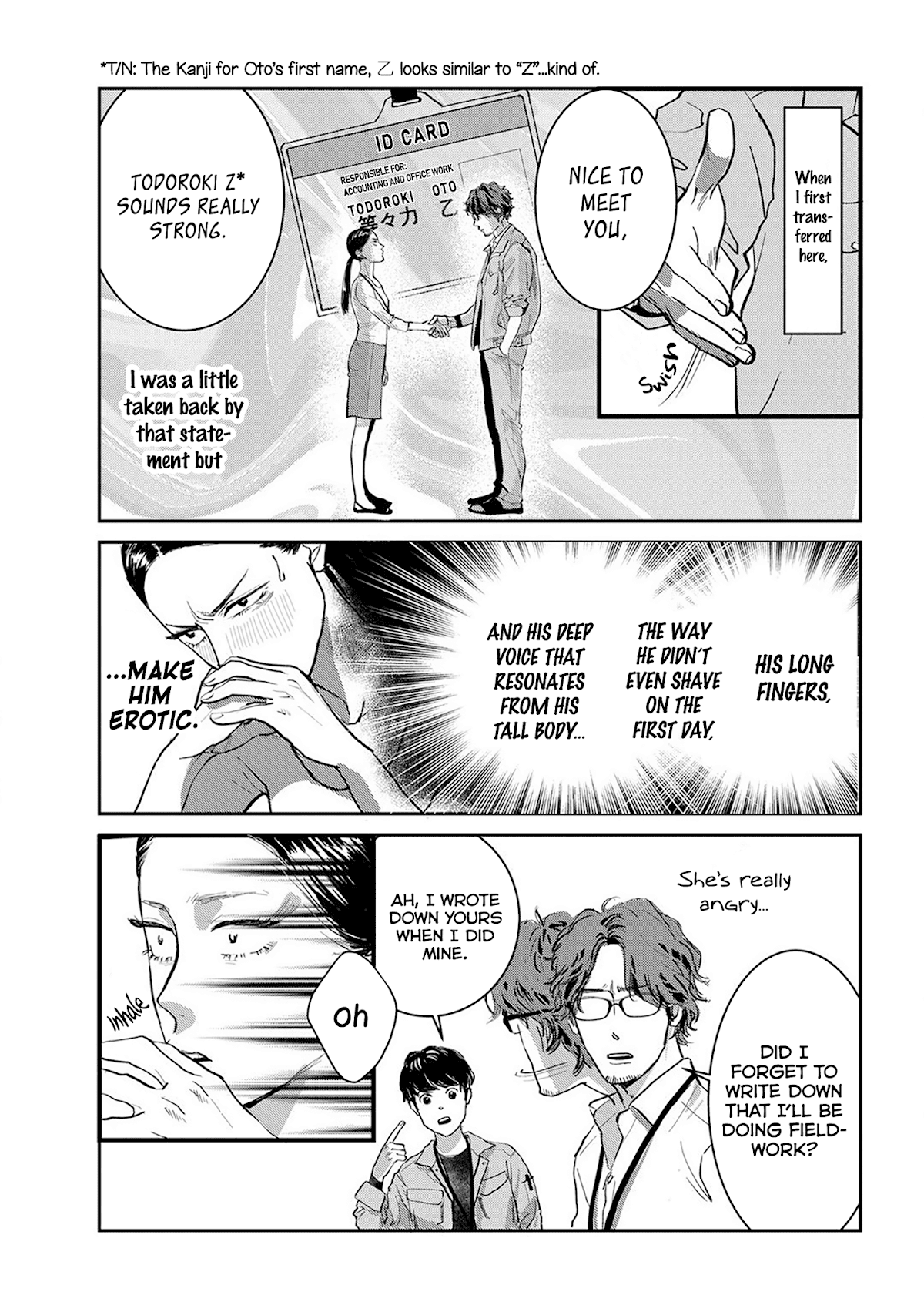 Me no Doku Sugiru Shokuba no Futari Chapter 1 page 8 - Chapter 1: Episode 1