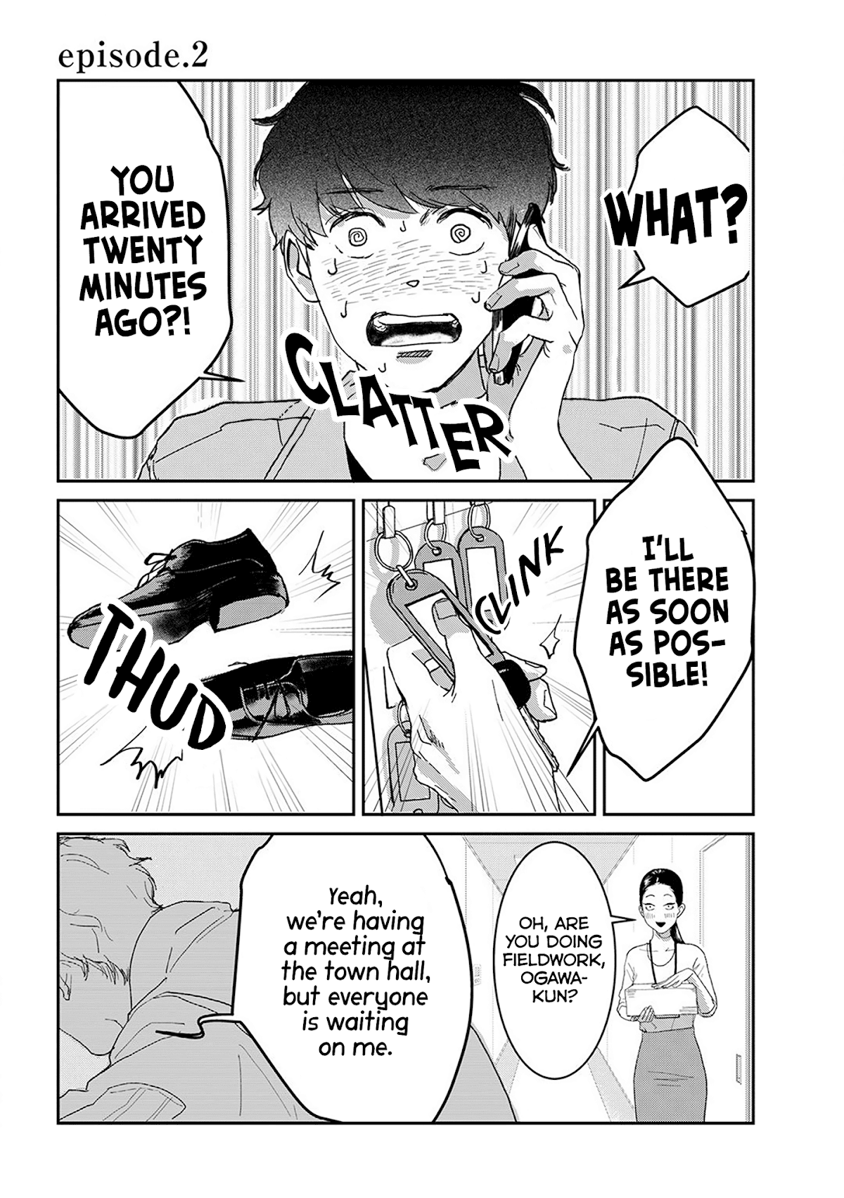 Me no Doku Sugiru Shokuba no Futari Chapter 2 page 2 - Chapter 2: Episode 2