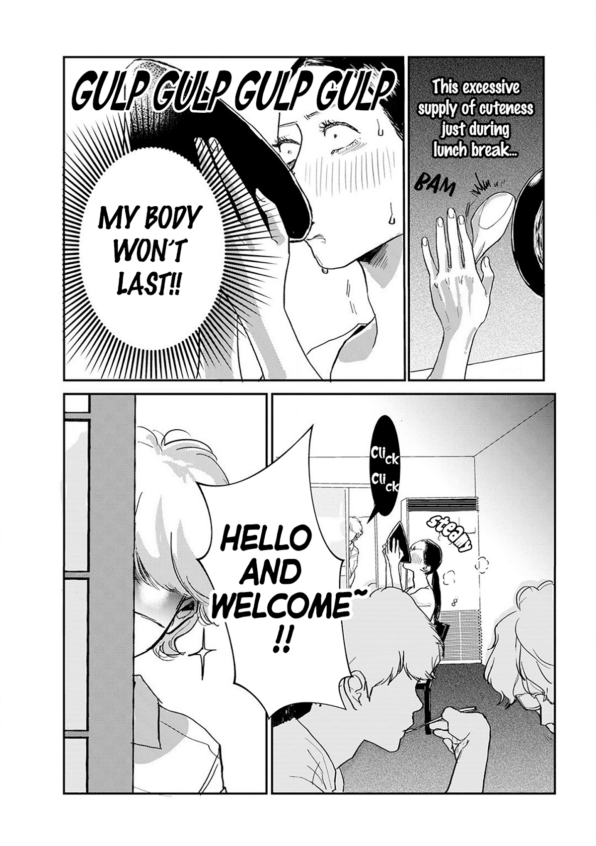 Me no Doku Sugiru Shokuba no Futari Chapter 3 page 4 - Chapter 3: Episode 3