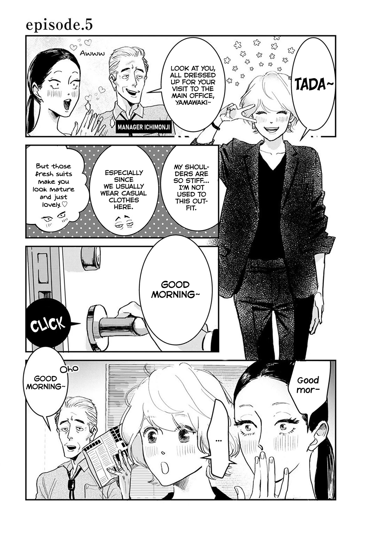 Me no Doku Sugiru Shokuba no Futari Chapter 5 page 2 - Chapter 5