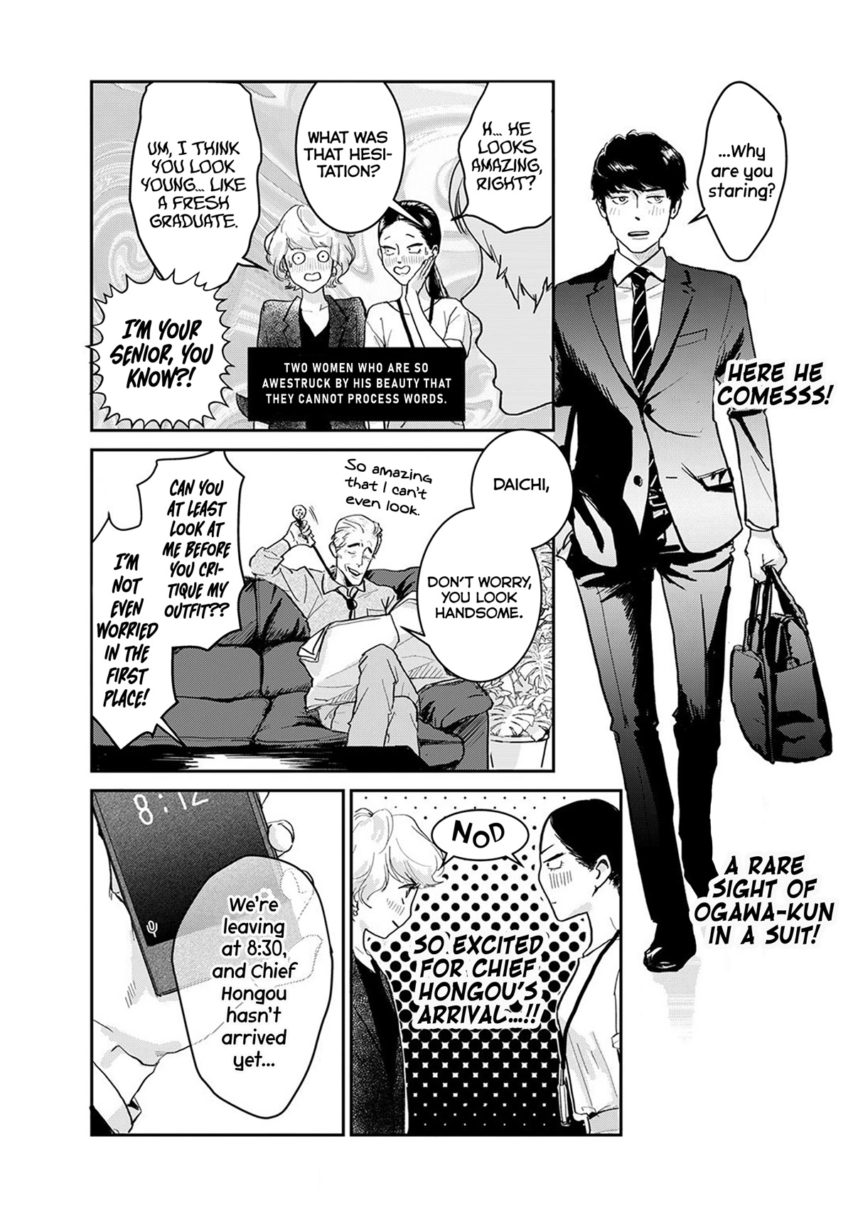 Me no Doku Sugiru Shokuba no Futari Chapter 5 page 3 - Chapter 5
