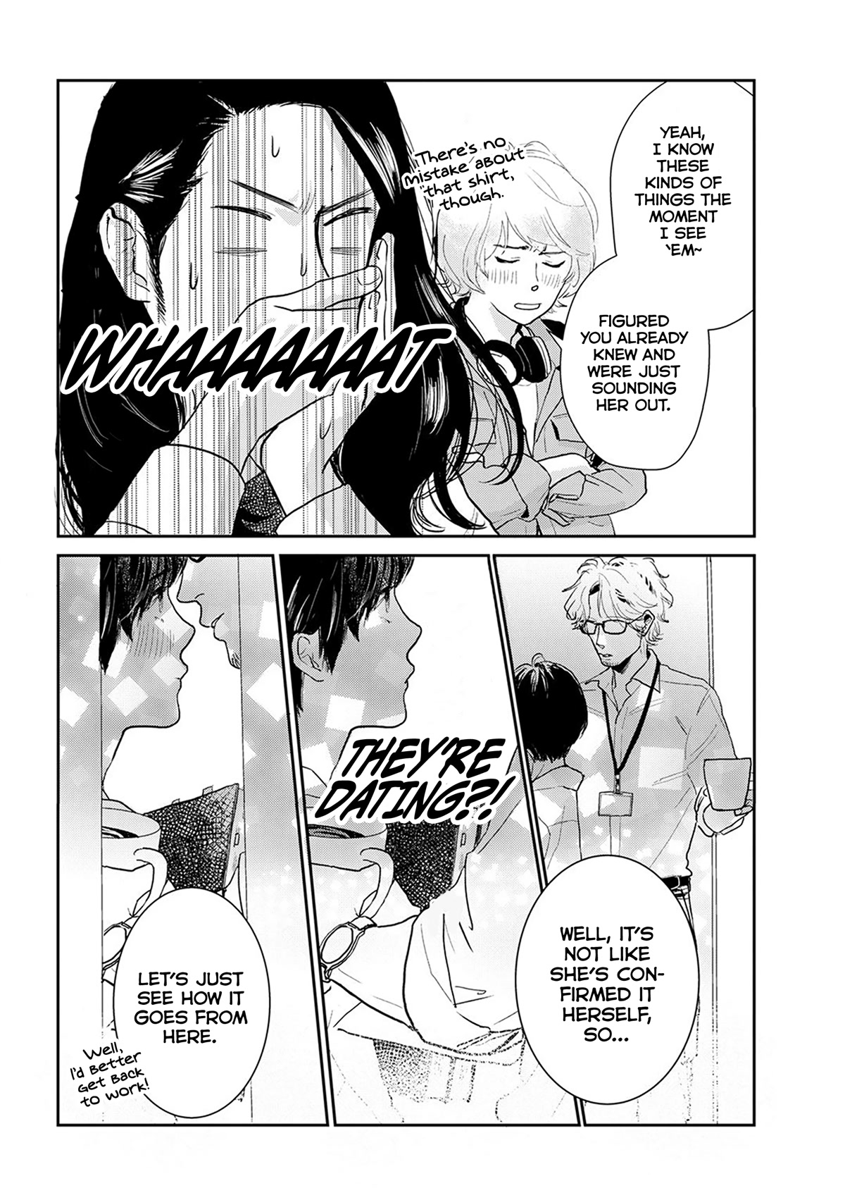 Me no Doku Sugiru Shokuba no Futari Chapter 9.1 page 10 - Chapter 9.1: Another Side of the Two Office Workers That Are Too Poisonous for One's Eyes