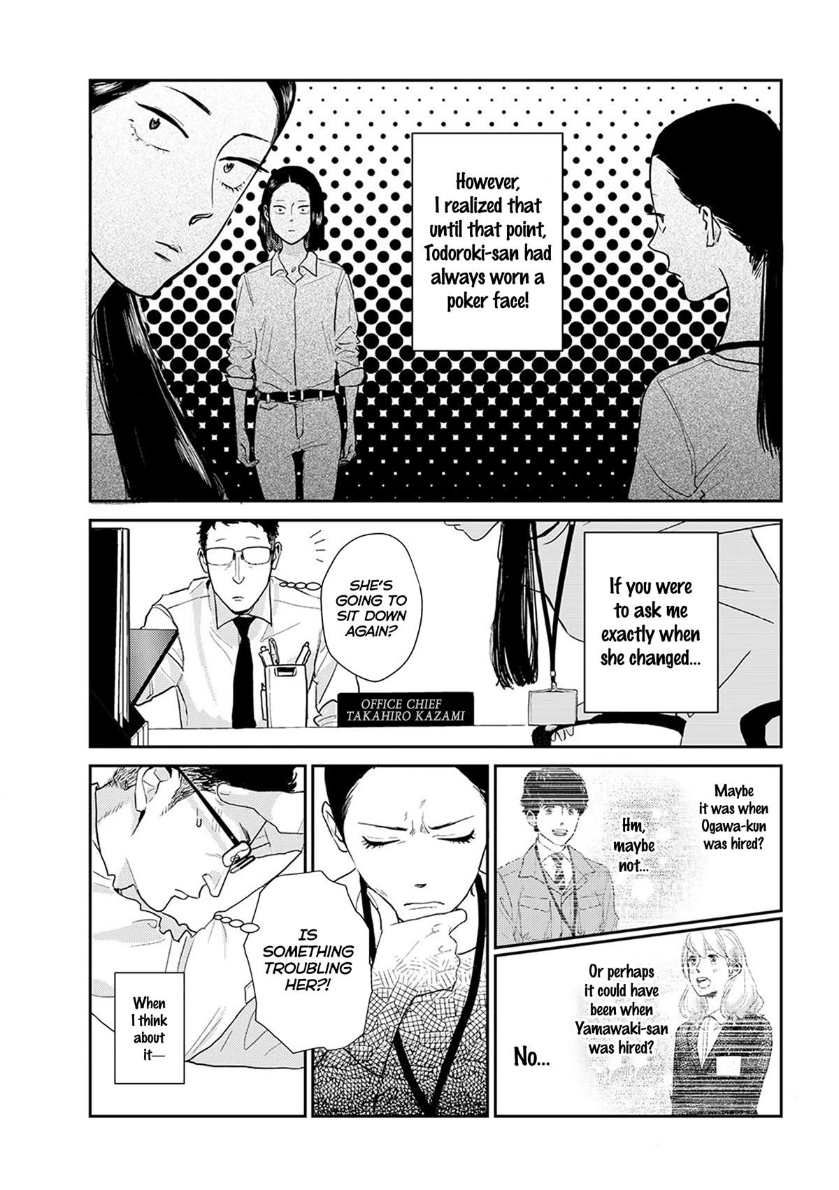 Me no Doku Sugiru Shokuba no Futari Chapter 9.2 page 5 - Chapter 9.2: Kazami's Guilty Pleasure