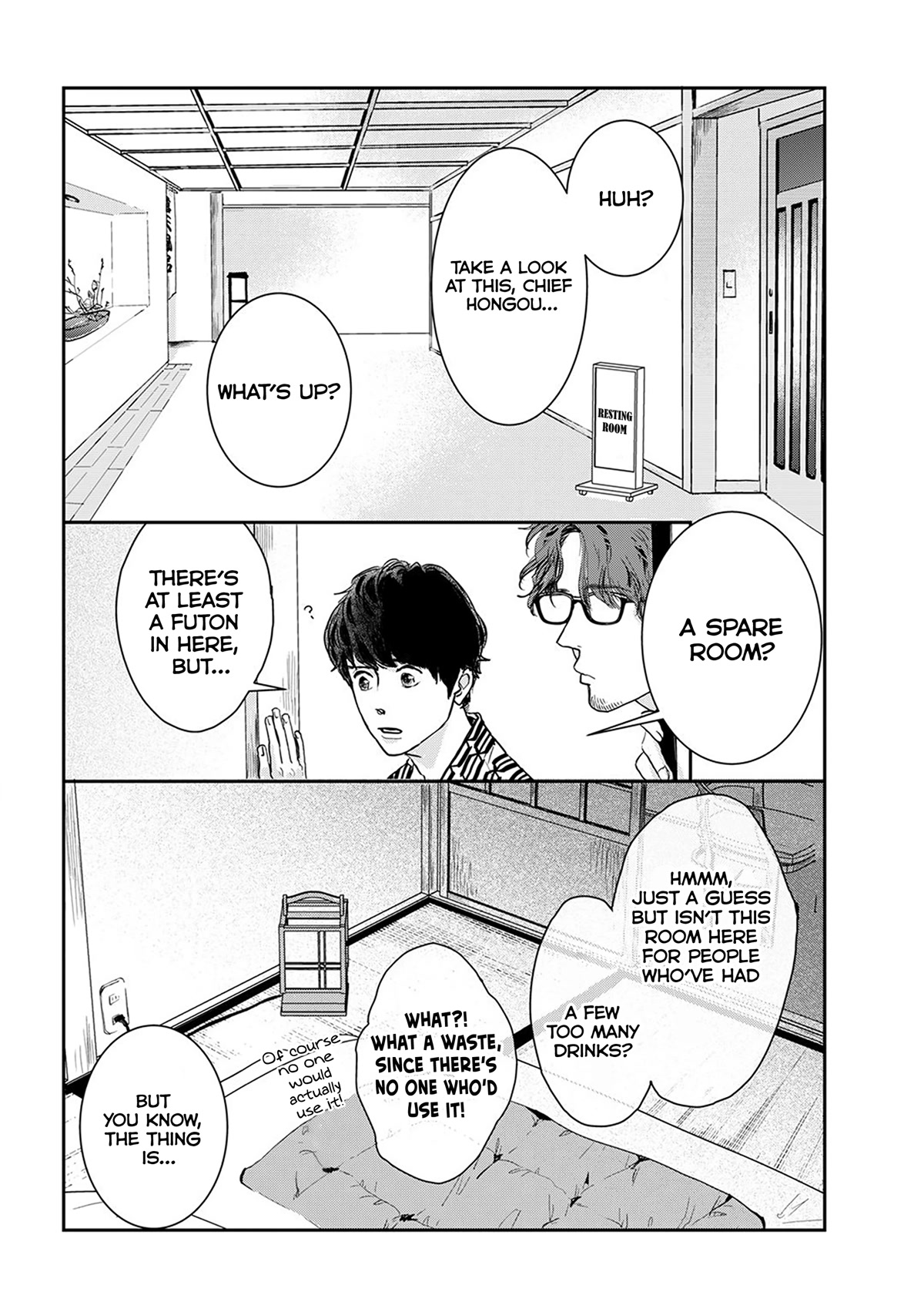 Me no Doku Sugiru Shokuba no Futari Chapter 9.4 page 14 - Chapter 9.4: Let's Go to a Hot Spring! Part 2