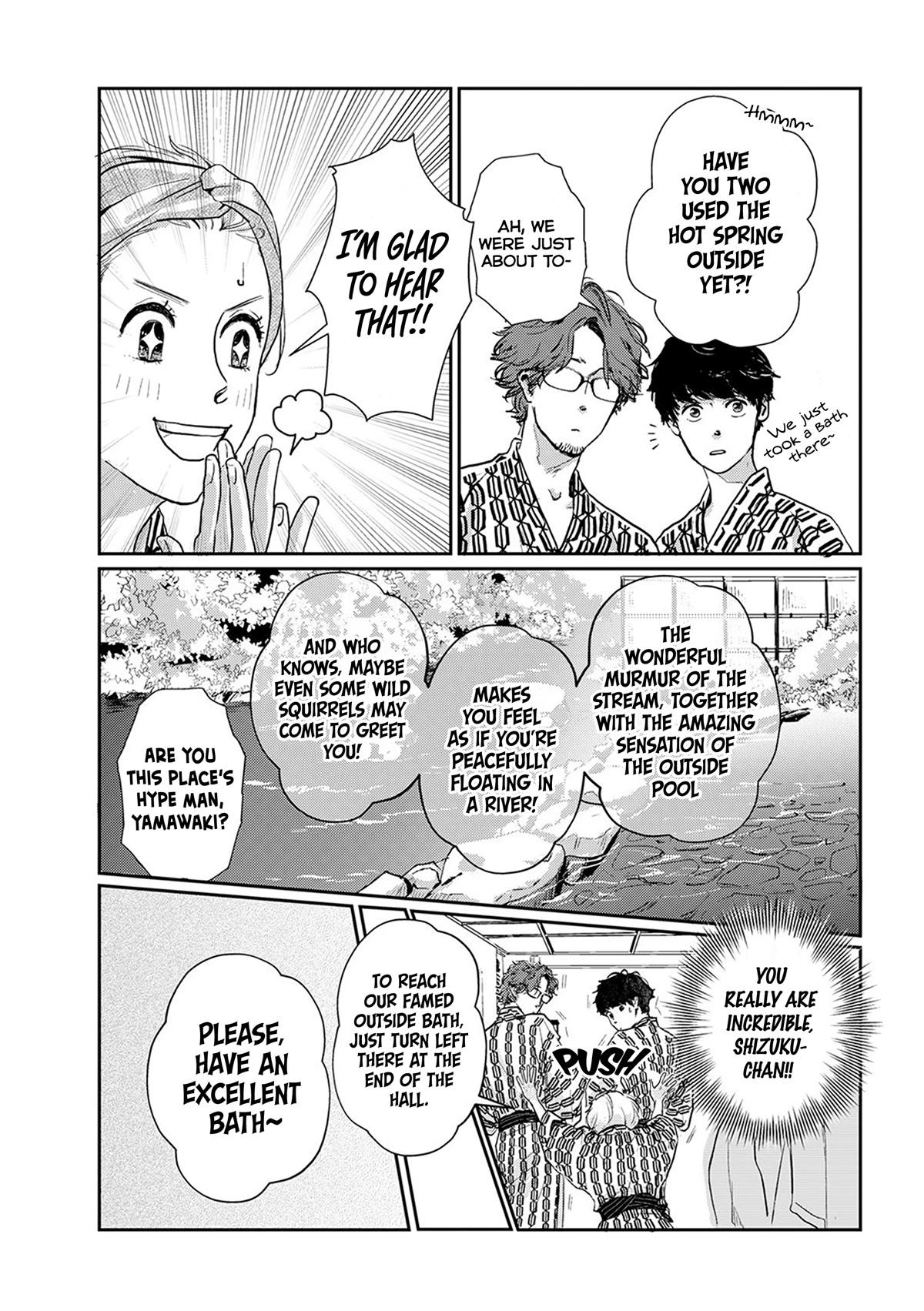 Me no Doku Sugiru Shokuba no Futari Chapter 9.4 page 19 - Chapter 9.4: Let's Go to a Hot Spring! Part 2