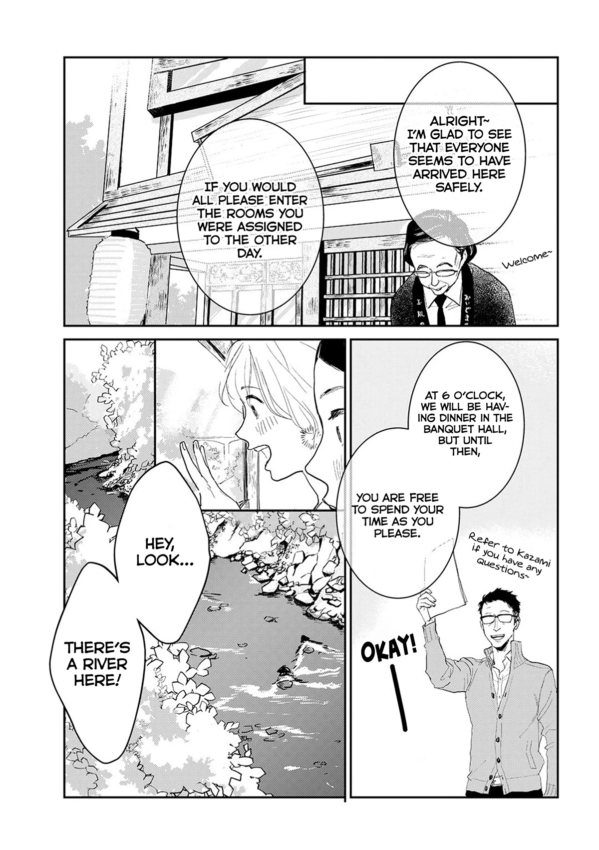Me no Doku Sugiru Shokuba no Futari Chapter 9.4 page 7 - Chapter 9.4: Let's Go to a Hot Spring! Part 2