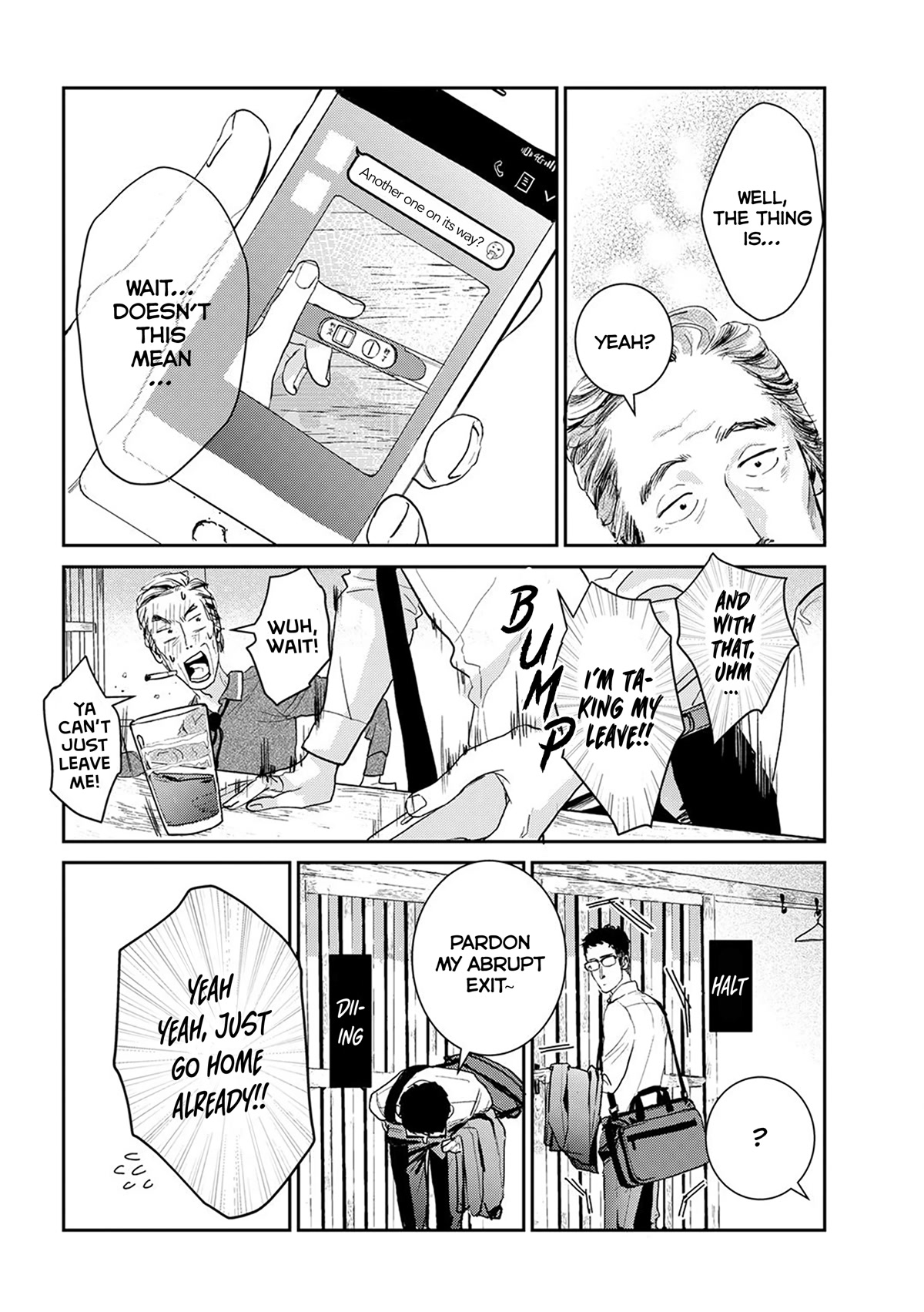 Me no Doku Sugiru Shokuba no Futari Chapter 9.6 page 8 - Chapter 9.6: At the Robata Daruma