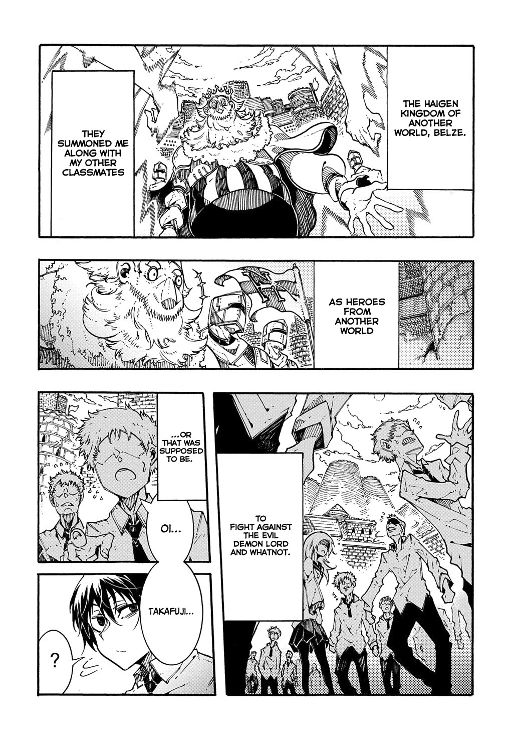 Meccha Shoukan Sareta Ken Chapter 1 page 9 - Chapter 1