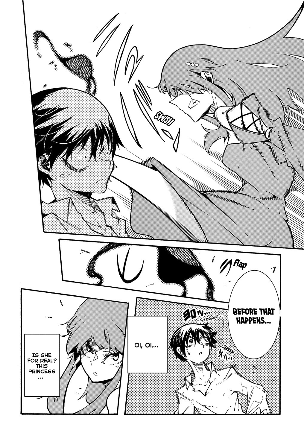 Meccha Shoukan Sareta Ken Chapter 3.2 page 7 - Chapter 3.2