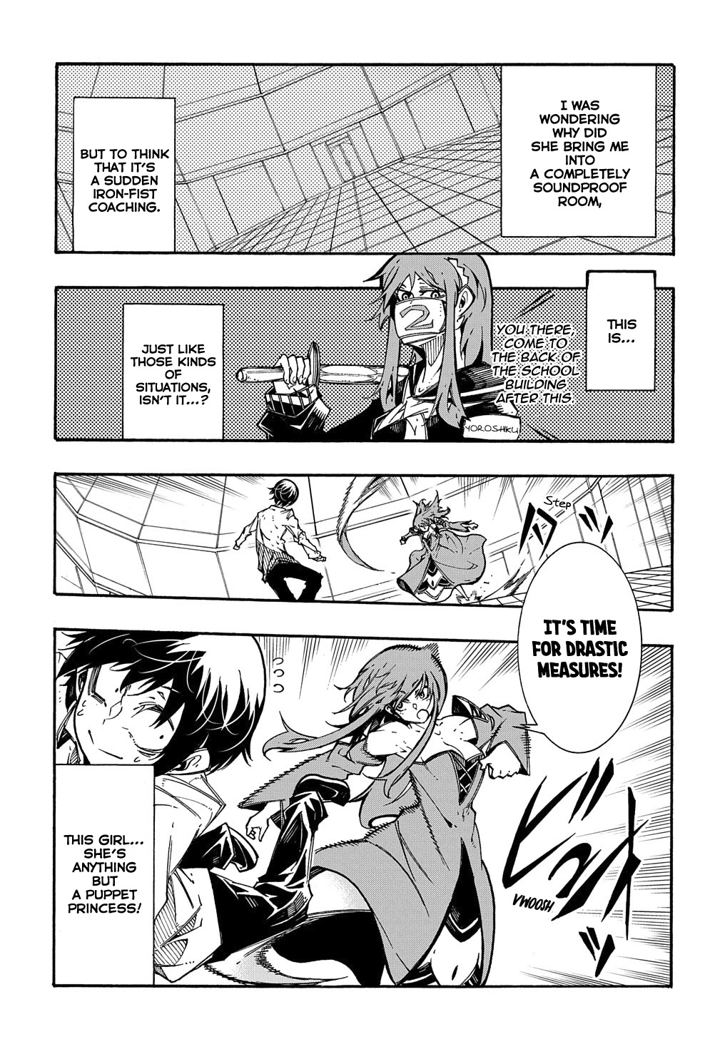 Meccha Shoukan Sareta Ken Chapter 3.2 page 8 - Chapter 3.2