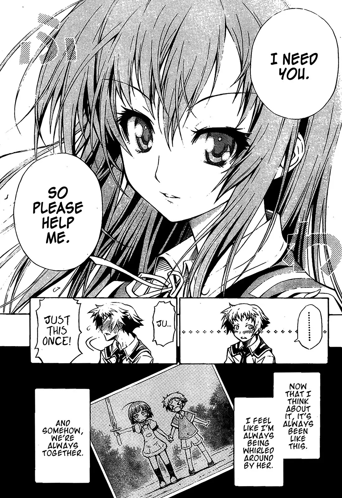 Medaka Box Chapter 0 page 12 - Chapter 0 : Oneshot#Medaka Box
