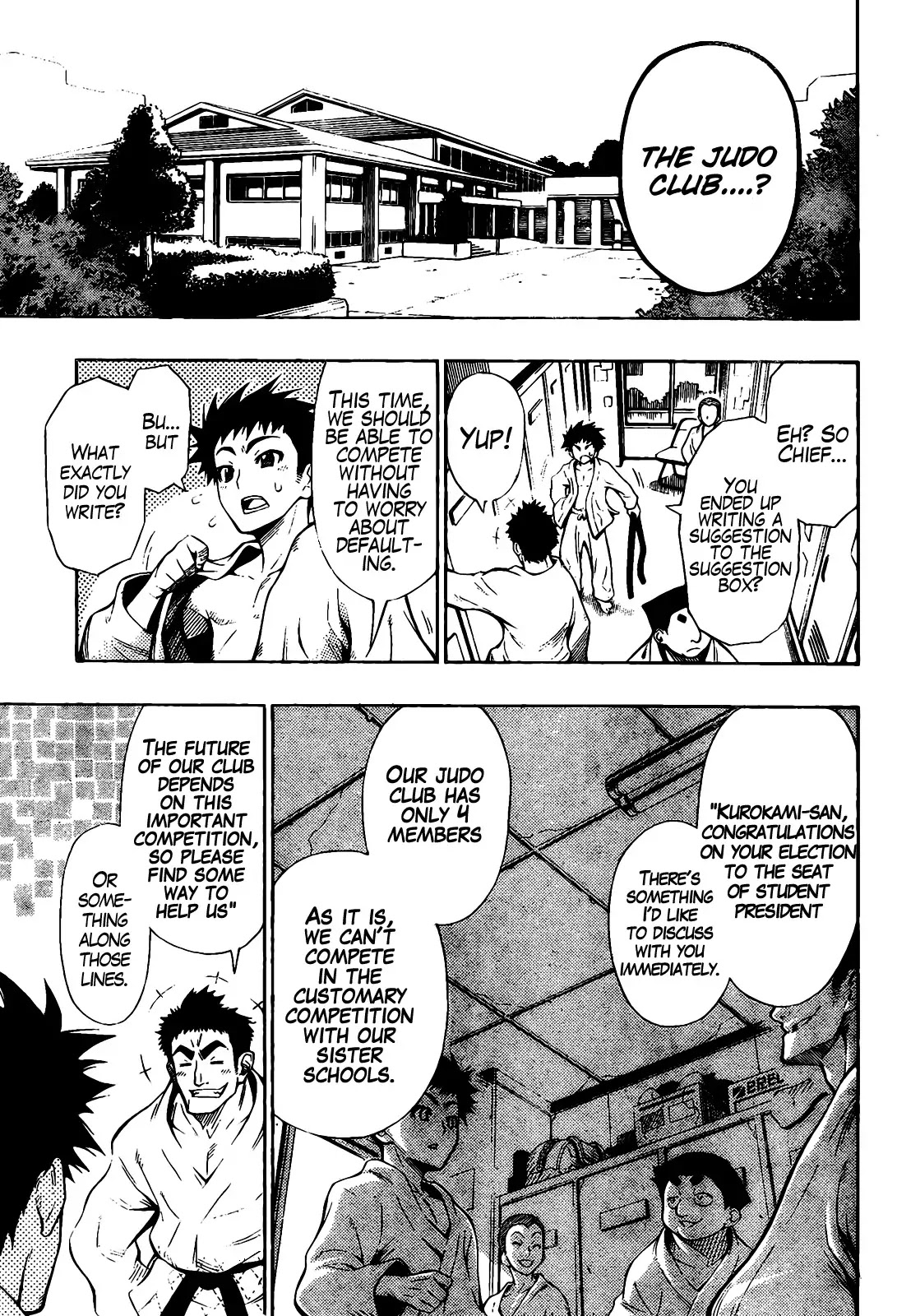 Medaka Box Chapter 0 page 14 - Chapter 0 : Oneshot#Medaka Box