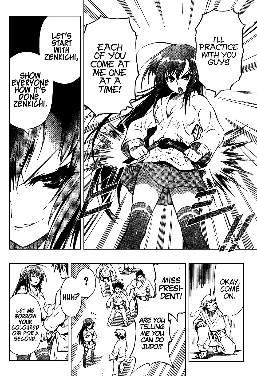 Medaka Box Chapter 0 page 21 - Chapter 0 : Oneshot#Medaka Box
