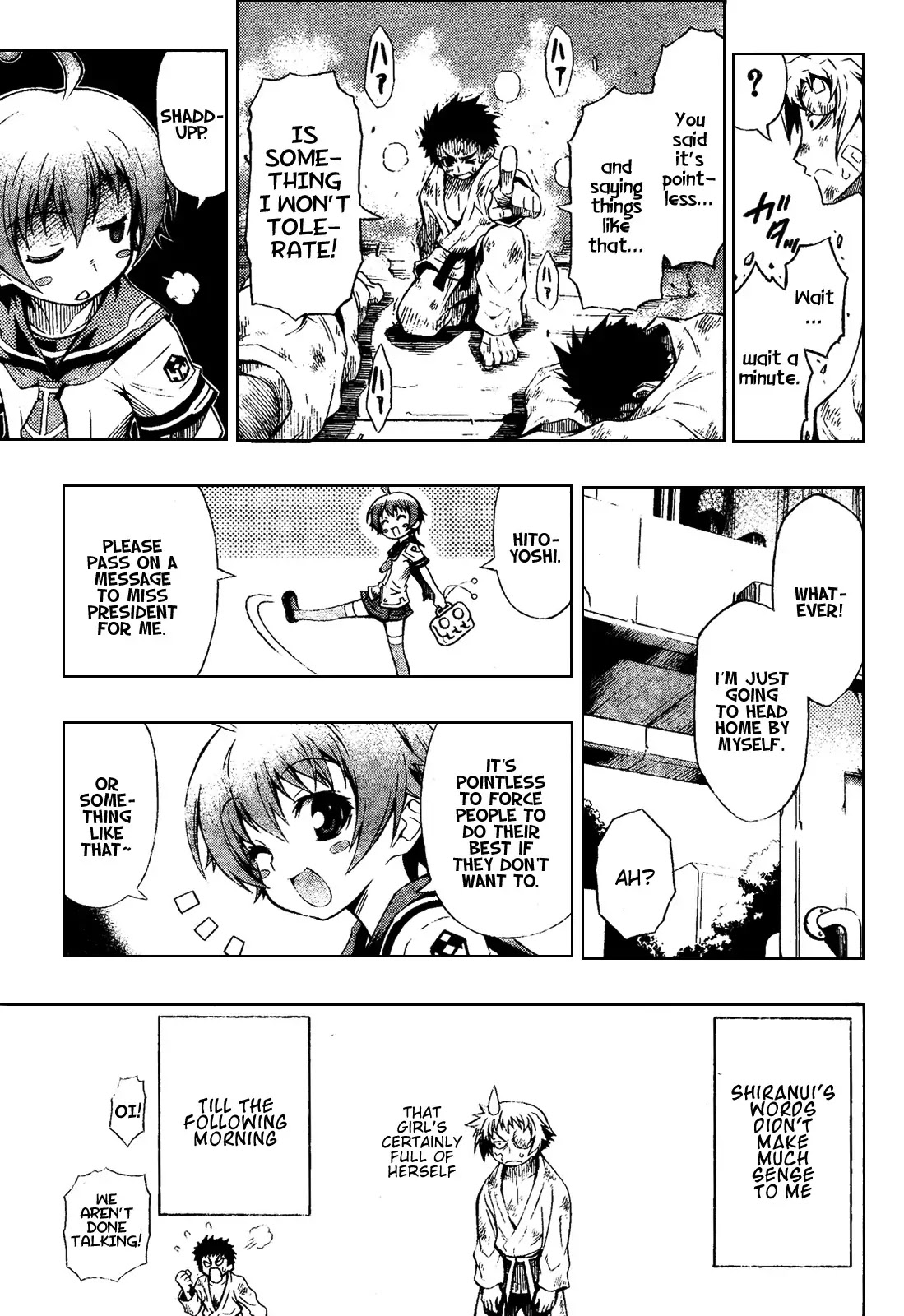 Medaka Box Chapter 0 page 26 - Chapter 0 : Oneshot#Medaka Box