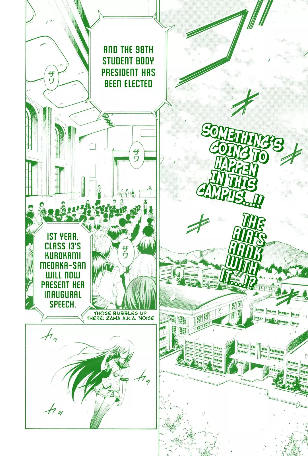 Medaka Box Chapter 0 page 3 - Chapter 0 : Oneshot#Medaka Box
