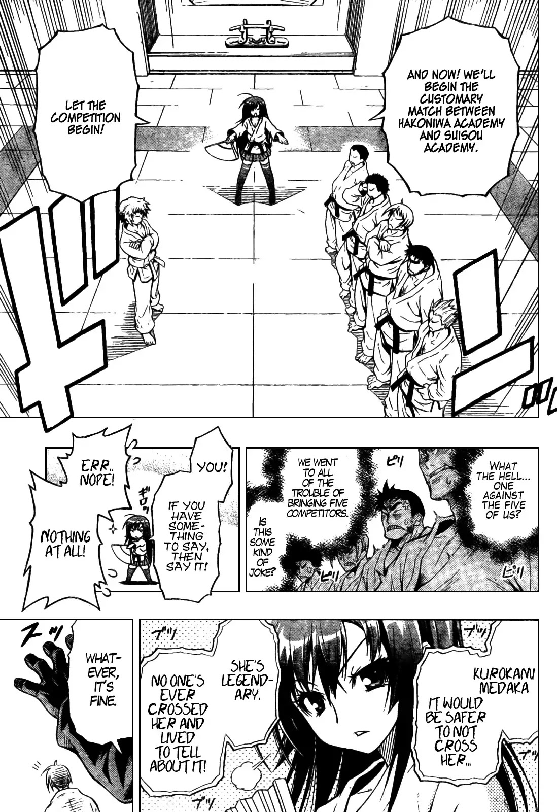 Medaka Box Chapter 0 page 34 - Chapter 0 : Oneshot#Medaka Box