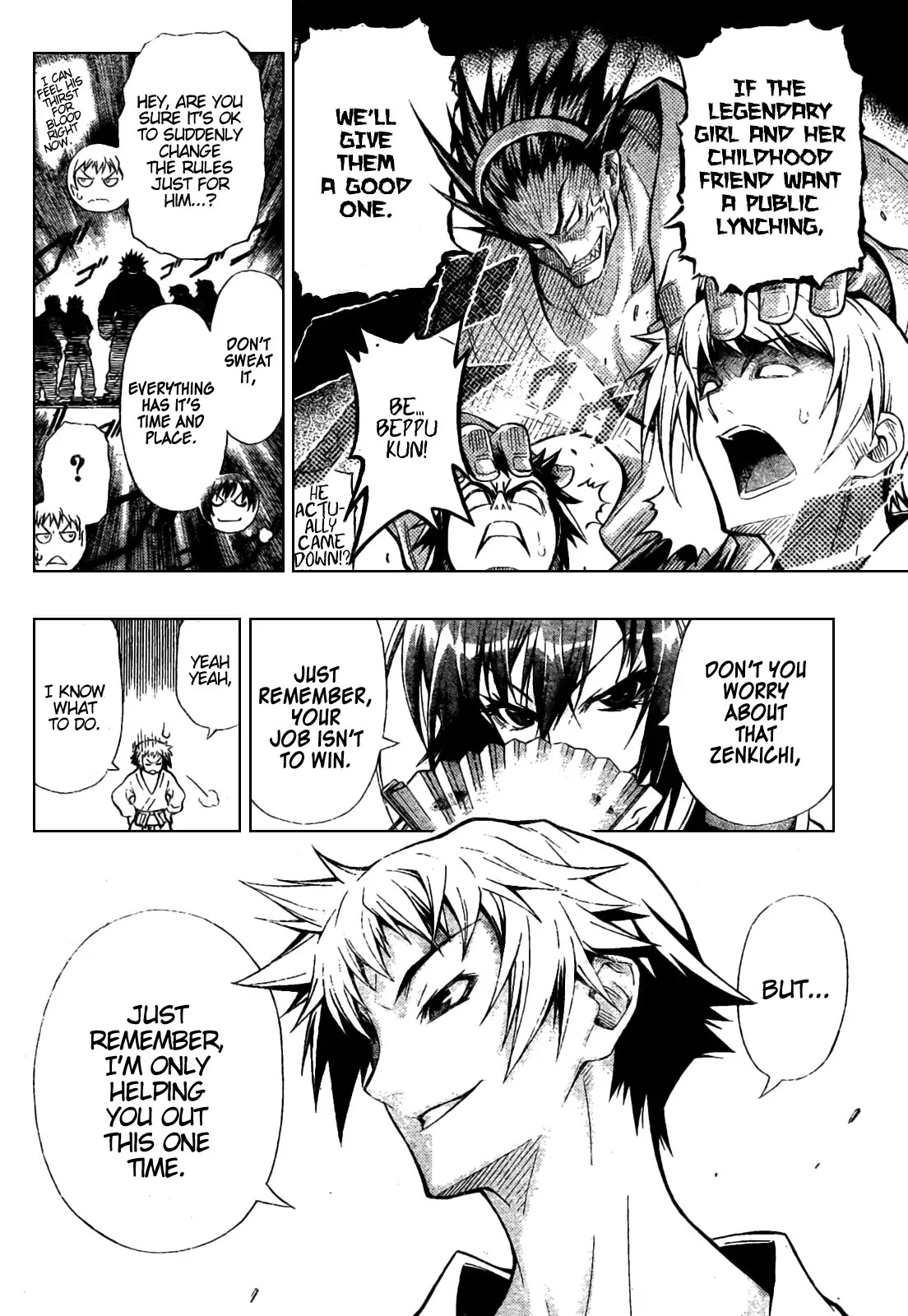 Medaka Box Chapter 0 page 35 - Chapter 0 : Oneshot#Medaka Box