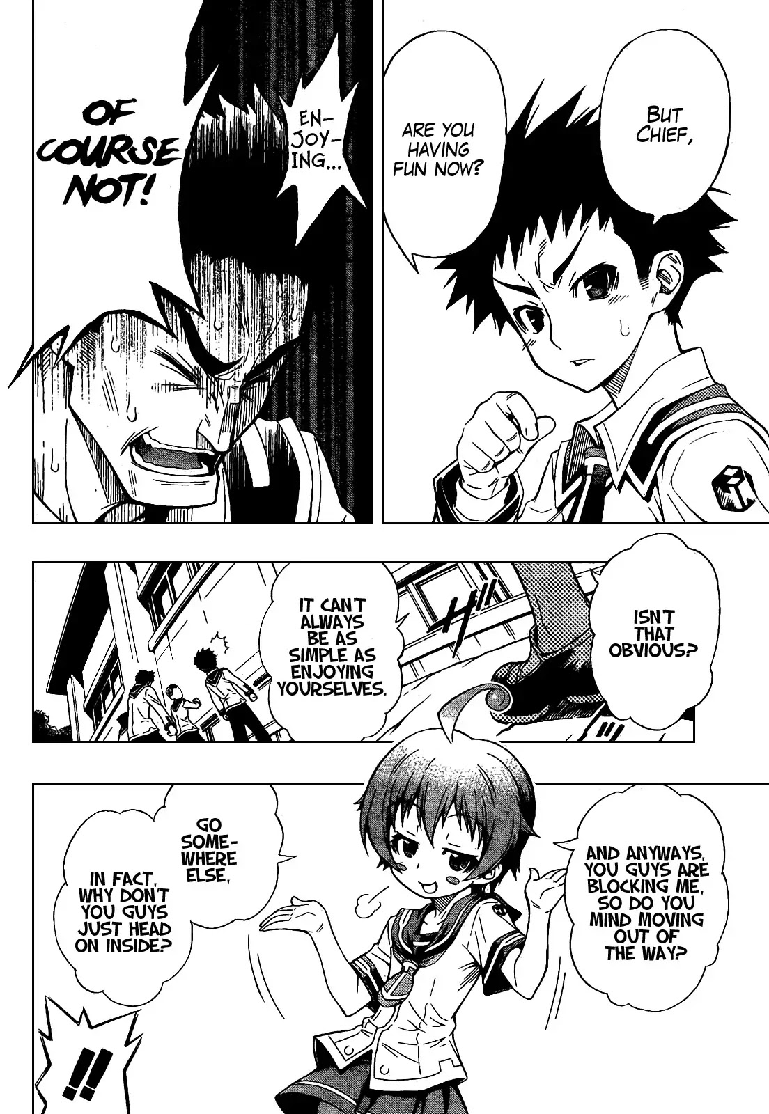 Medaka Box Chapter 0 page 39 - Chapter 0 : Oneshot#Medaka Box