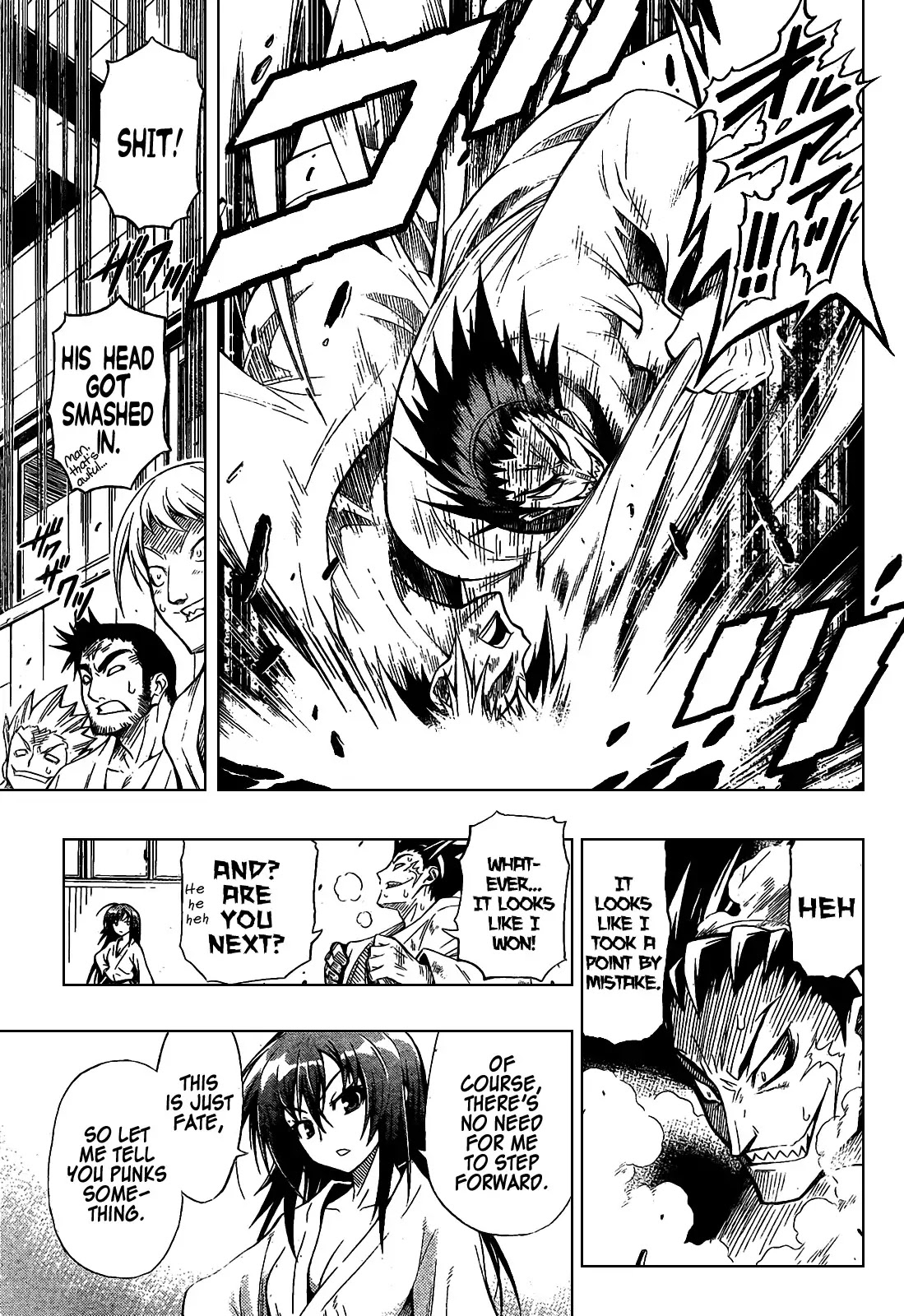 Medaka Box Chapter 0 page 40 - Chapter 0 : Oneshot#Medaka Box