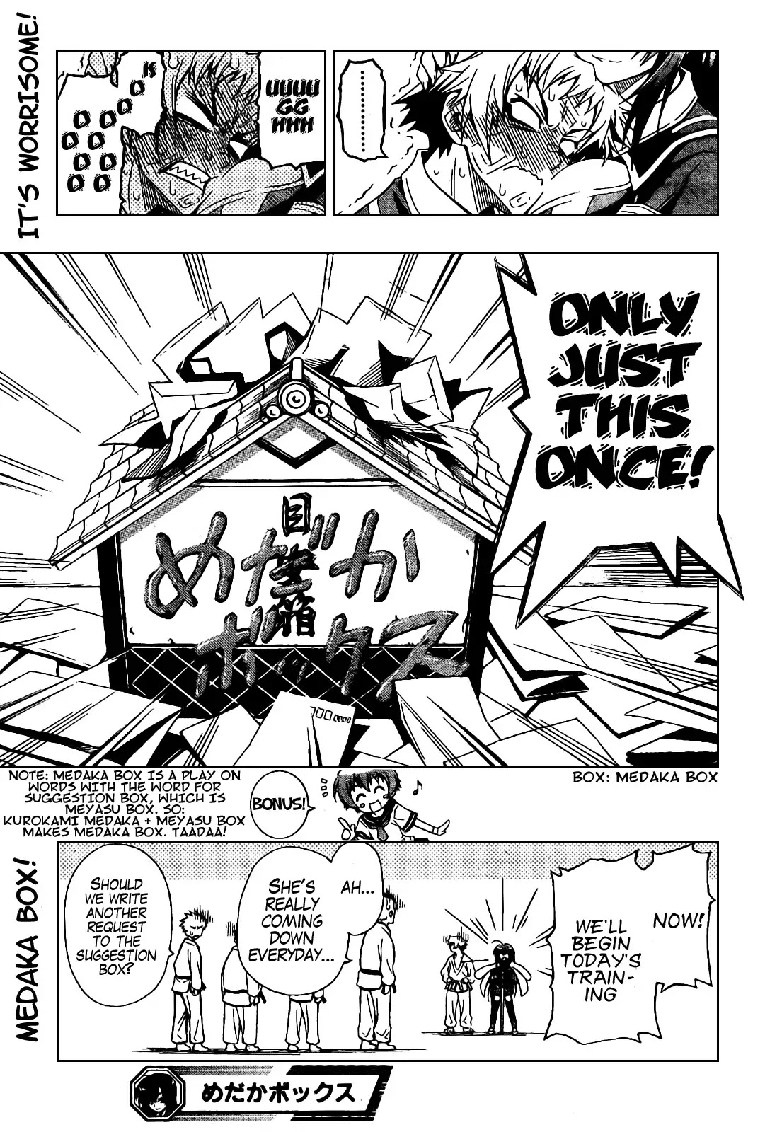 Medaka Box Chapter 0 page 48 - Chapter 0 : Oneshot#Medaka Box