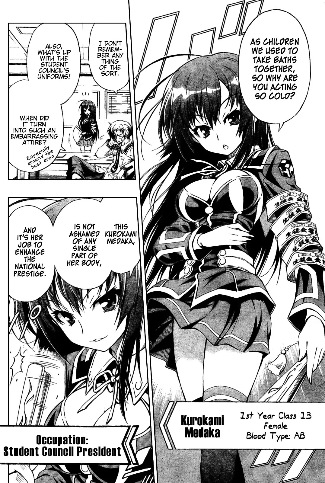 Medaka Box Chapter 0 page 9 - Chapter 0 : Oneshot#Medaka Box