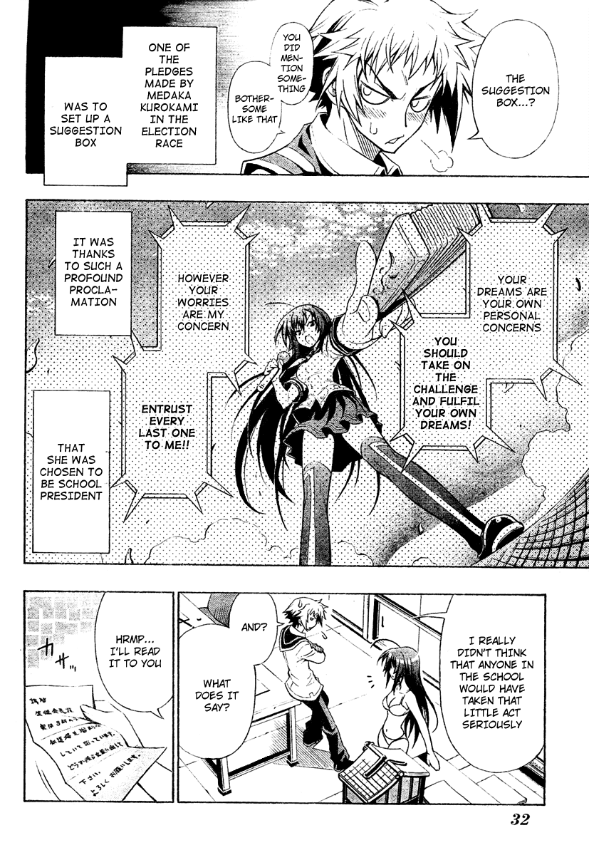 Medaka Box Chapter 1 page 13 - Chapter 1 : The 1st Suggestion - The School Council in Action
