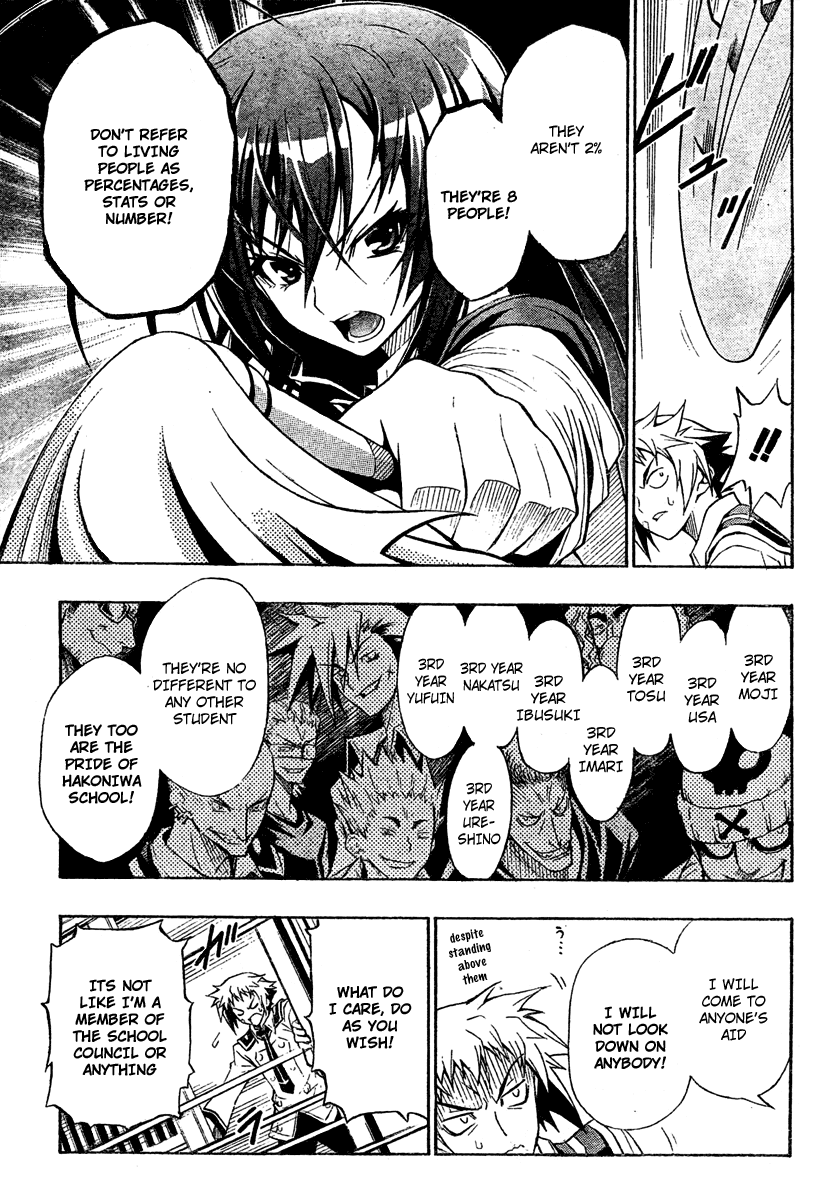 Medaka Box Chapter 1 page 31 - Chapter 1 : The 1st Suggestion - The School Council in Action