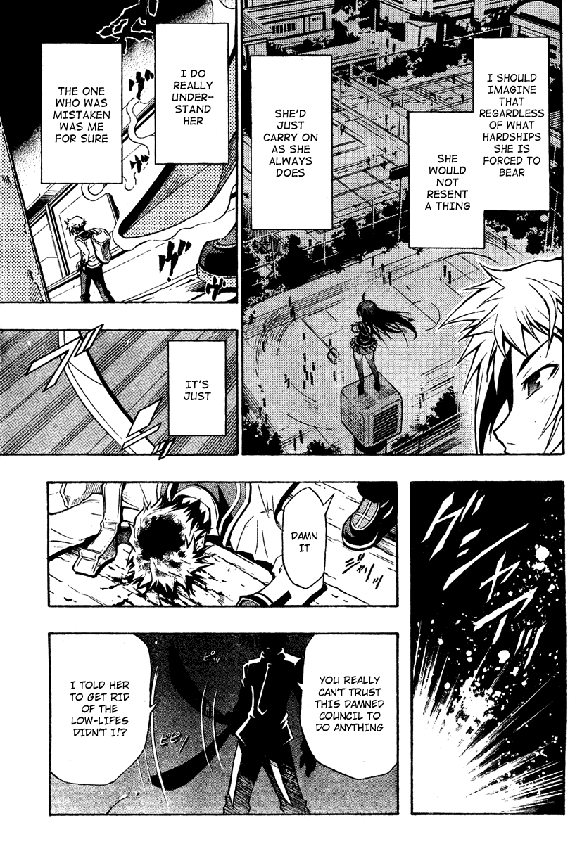 Medaka Box Chapter 1 page 35 - Chapter 1 : The 1st Suggestion - The School Council in Action