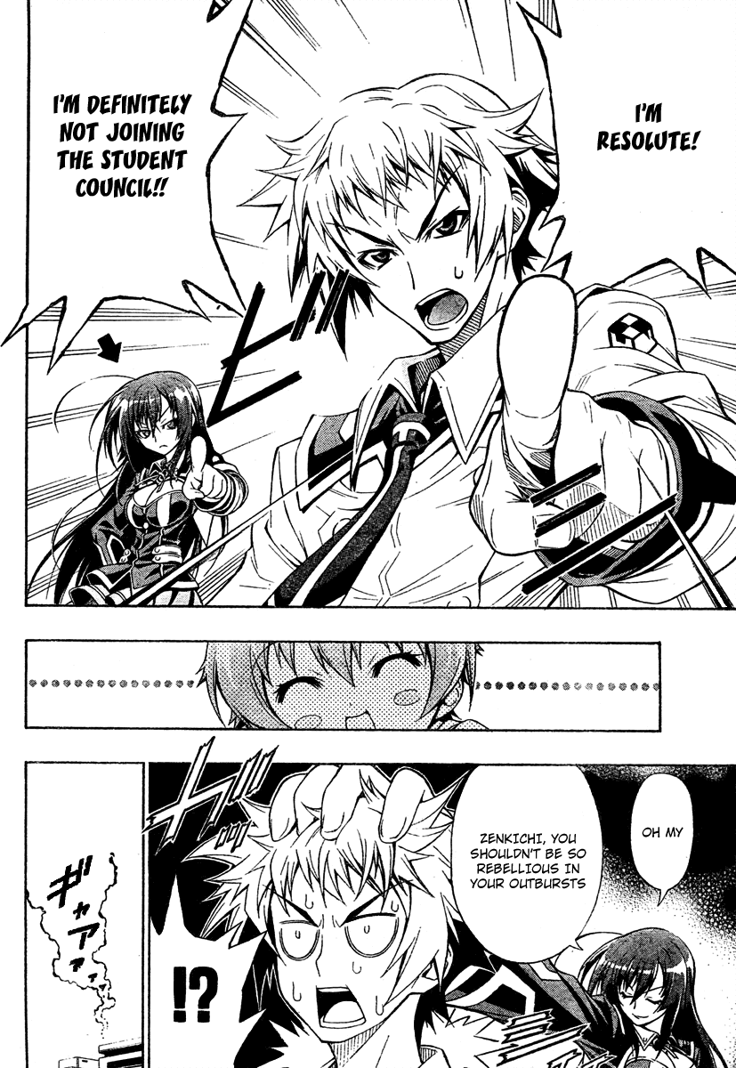Medaka Box Chapter 1 page 7 - Chapter 1 : The 1st Suggestion - The School Council in Action
