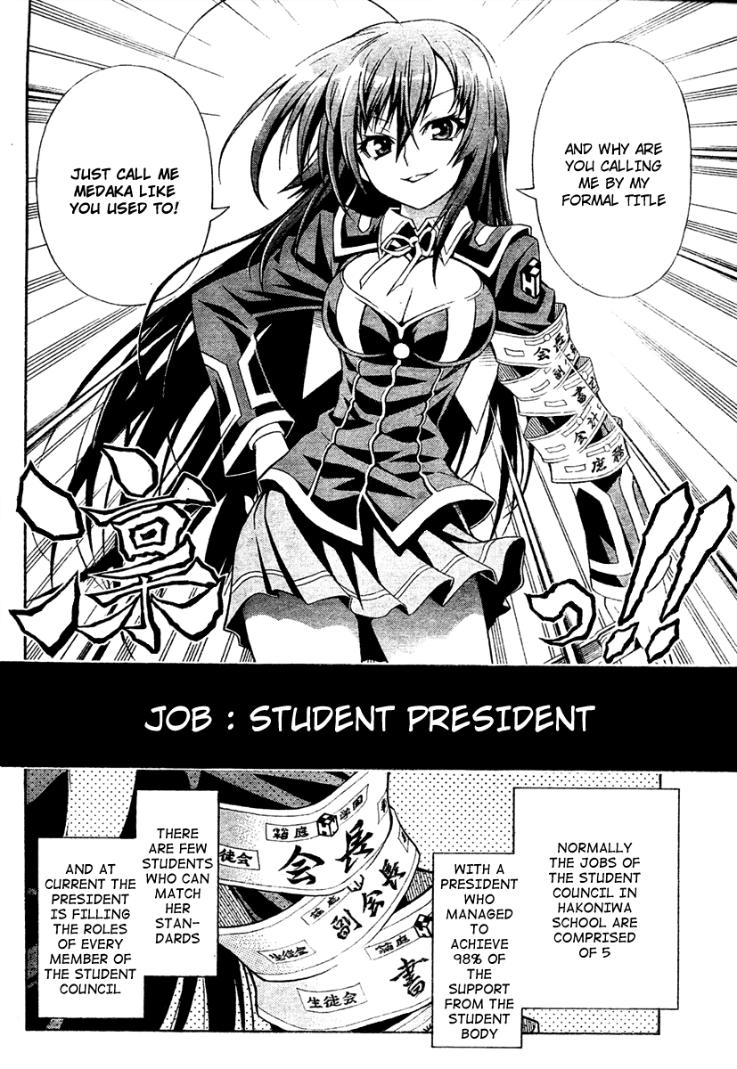 Medaka Box Chapter 1 page 9 - Chapter 1 : The 1st Suggestion - The School Council in Action