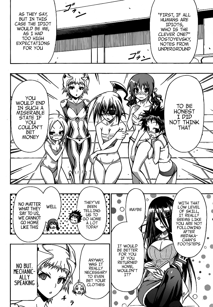 Medaka Box Chapter 100 page 11 - Chapter 100 : The 100th Suggestion - Create a Themed Quiz, Please