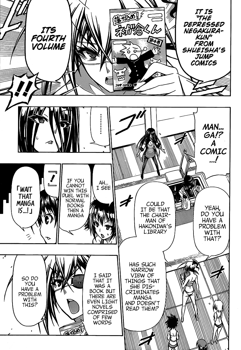 Medaka Box Chapter 100 page 16 - Chapter 100 : The 100th Suggestion - Create a Themed Quiz, Please