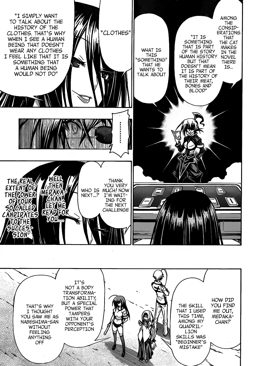 Medaka Box Chapter 100 page 8 - Chapter 100 : The 100th Suggestion - Create a Themed Quiz, Please