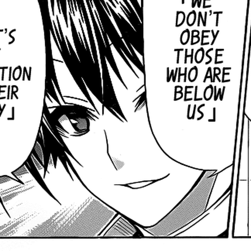 Medaka Box Chapter 100 : The 100th Suggestion - Create a Themed Quiz, Please cover