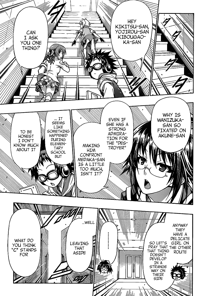 Medaka Box Chapter 101 page 12 - Chapter 101 : The 101st Suggestion - Good Luck Then