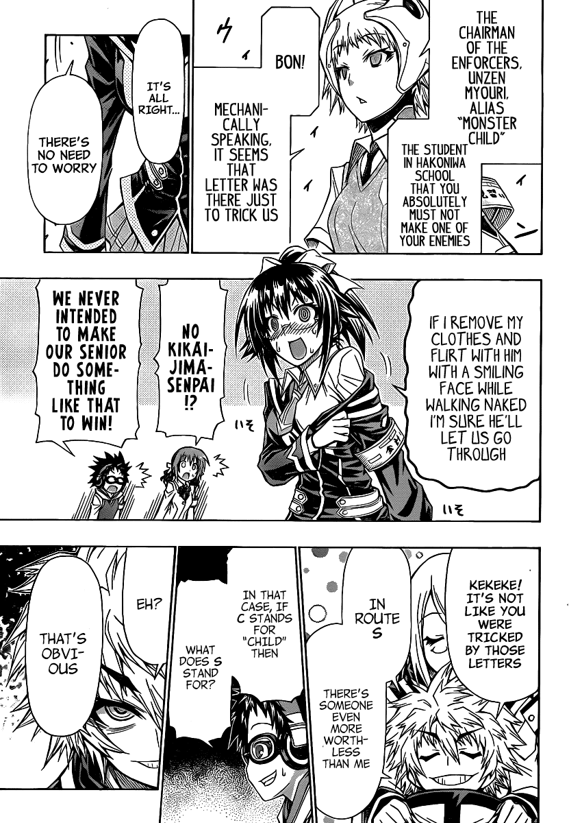 Medaka Box Chapter 101 page 14 - Chapter 101 : The 101st Suggestion - Good Luck Then