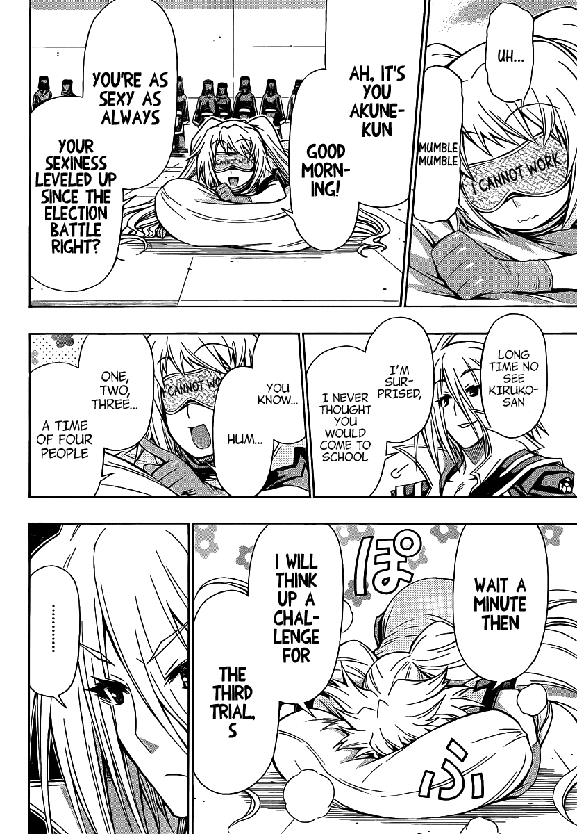 Medaka Box Chapter 101 page 17 - Chapter 101 : The 101st Suggestion - Good Luck Then