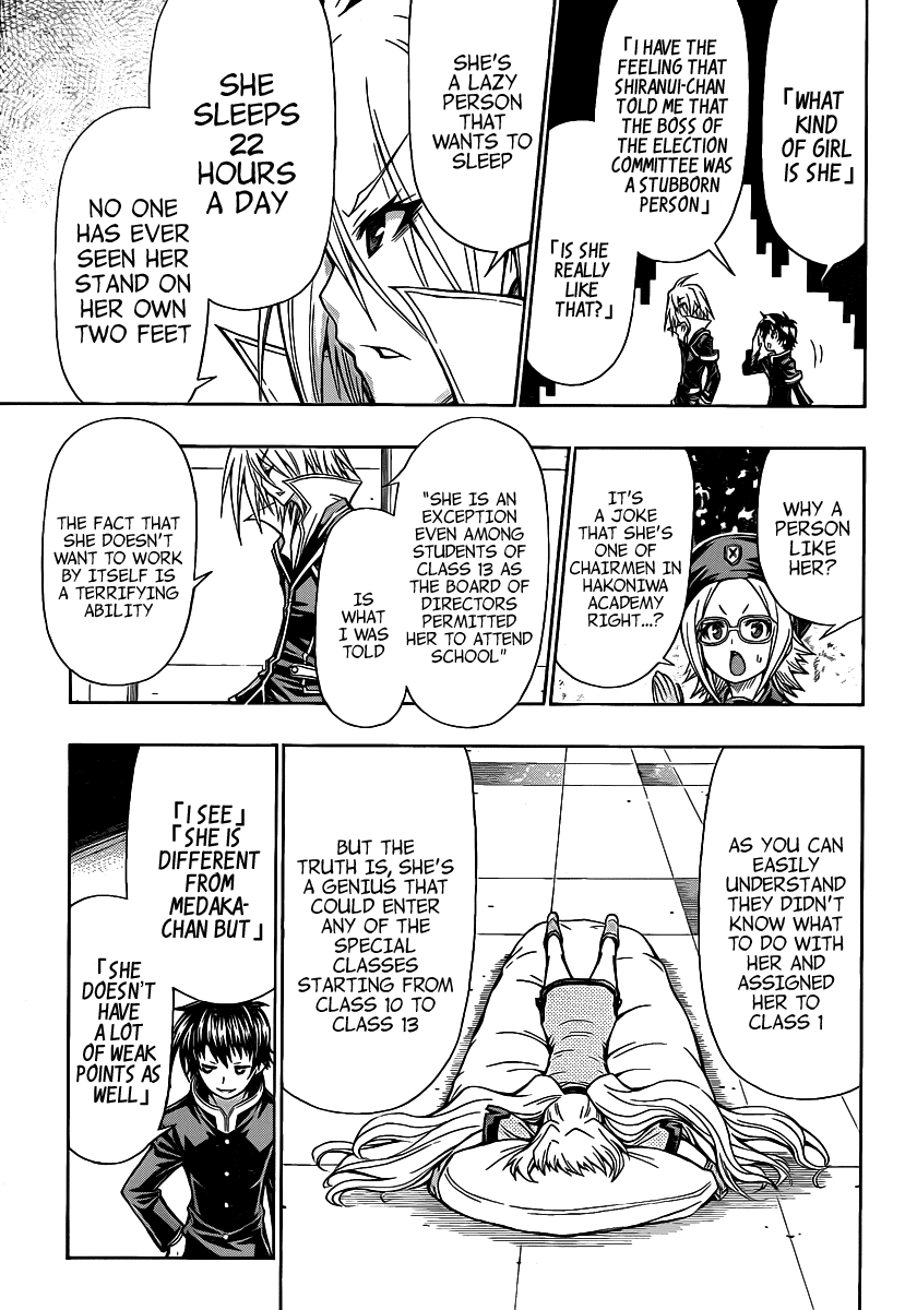 Medaka Box Chapter 101 page 18 - Chapter 101 : The 101st Suggestion - Good Luck Then