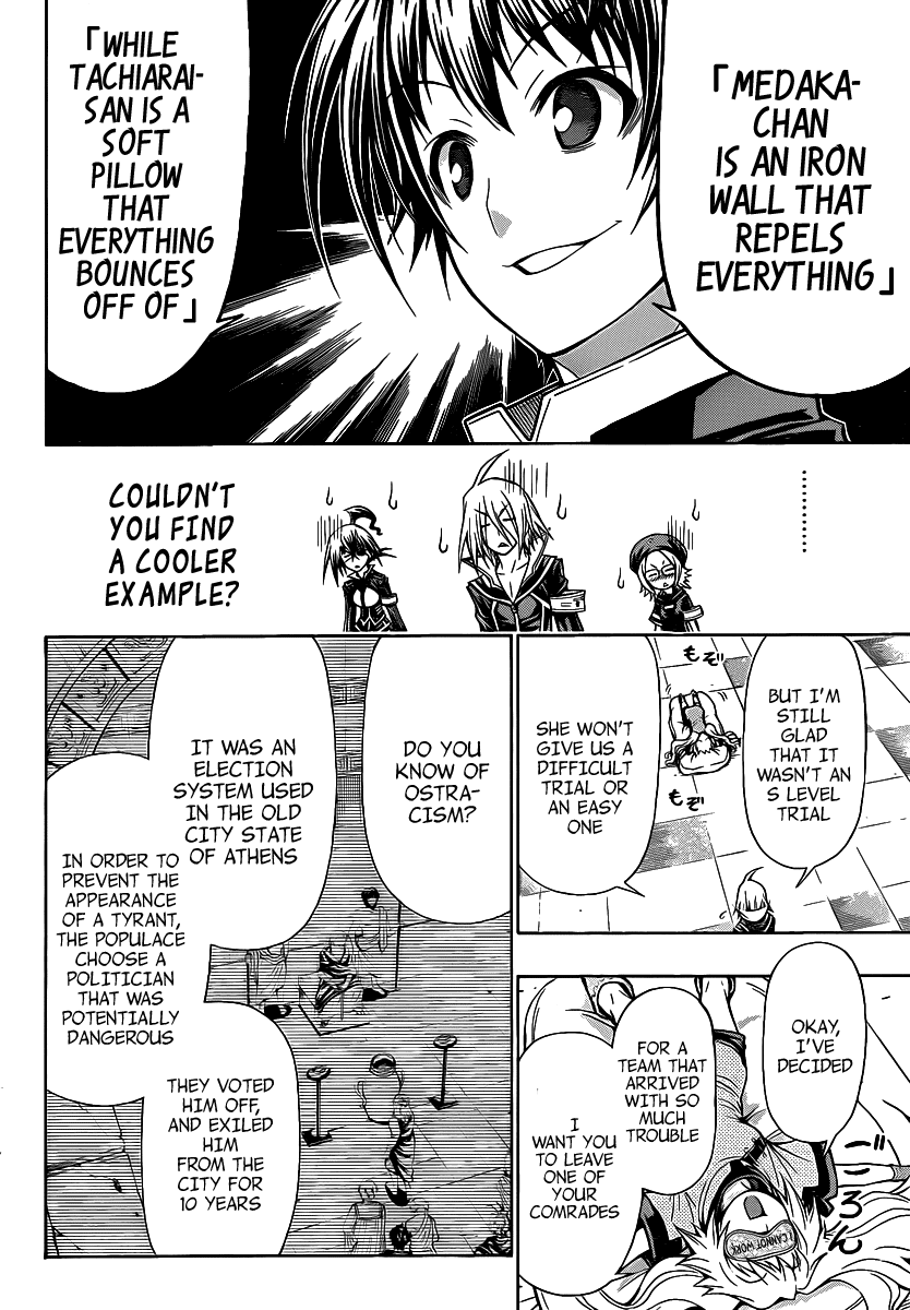Medaka Box Chapter 101 page 19 - Chapter 101 : The 101st Suggestion - Good Luck Then