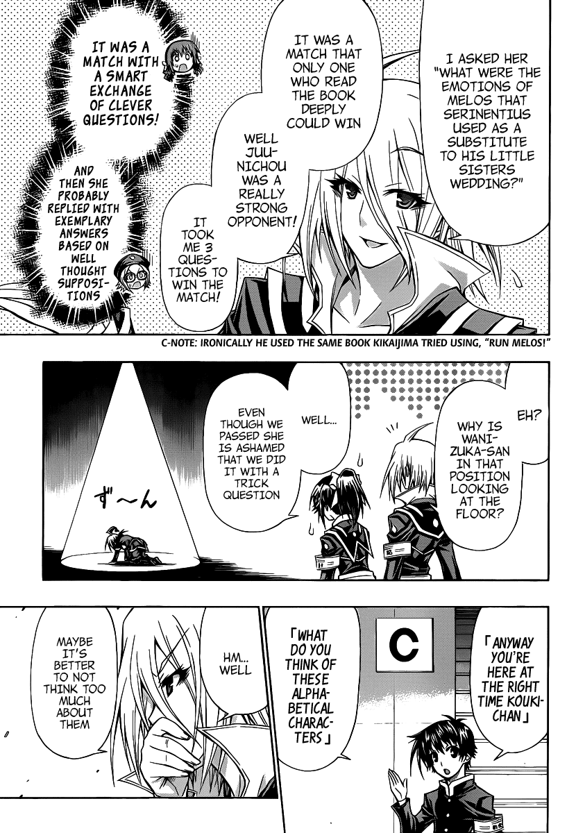 Medaka Box Chapter 101 page 4 - Chapter 101 : The 101st Suggestion - Good Luck Then