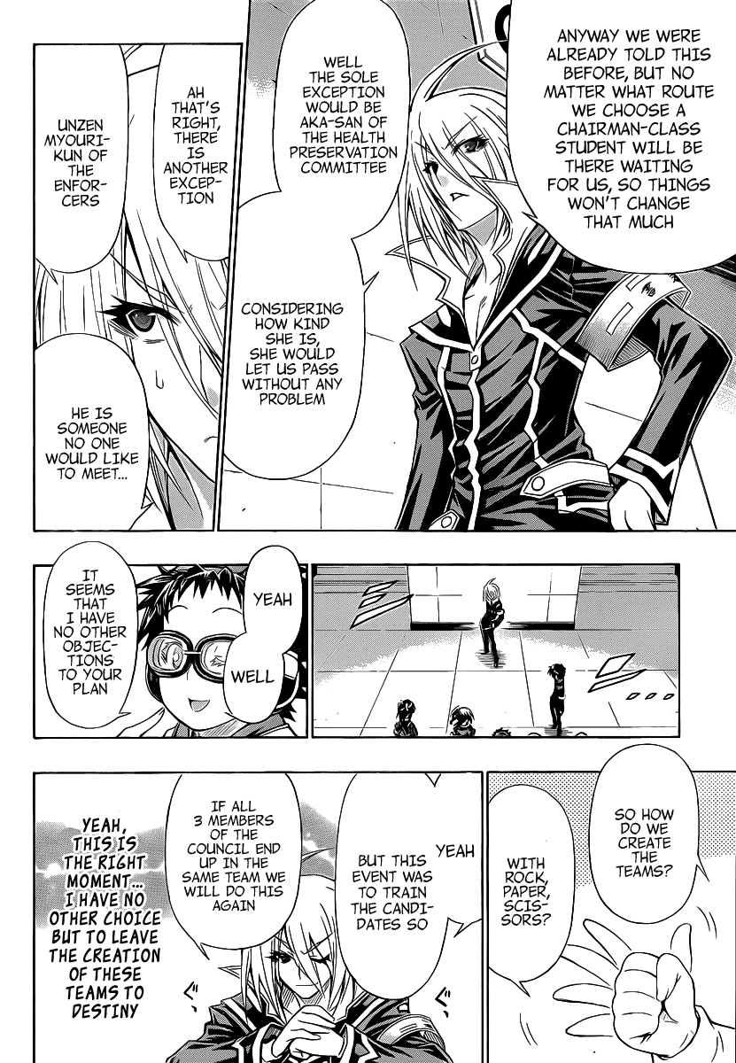 Medaka Box Chapter 101 page 9 - Chapter 101 : The 101st Suggestion - Good Luck Then