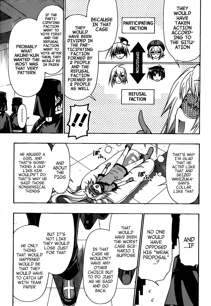 Medaka Box Chapter 102 page 18 - Chapter 102 : The 102nd Suggestion - Do Not Desire Anything