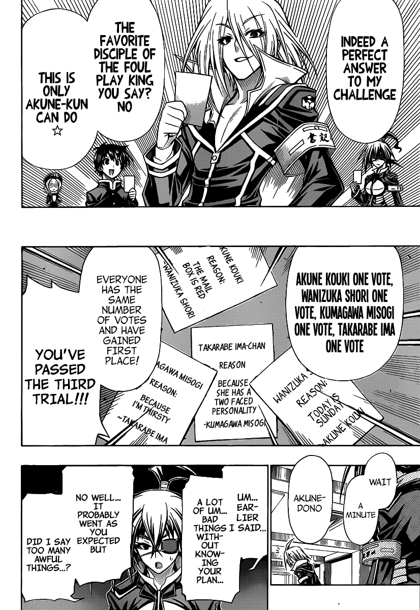 Medaka Box Chapter 102 page 19 - Chapter 102 : The 102nd Suggestion - Do Not Desire Anything