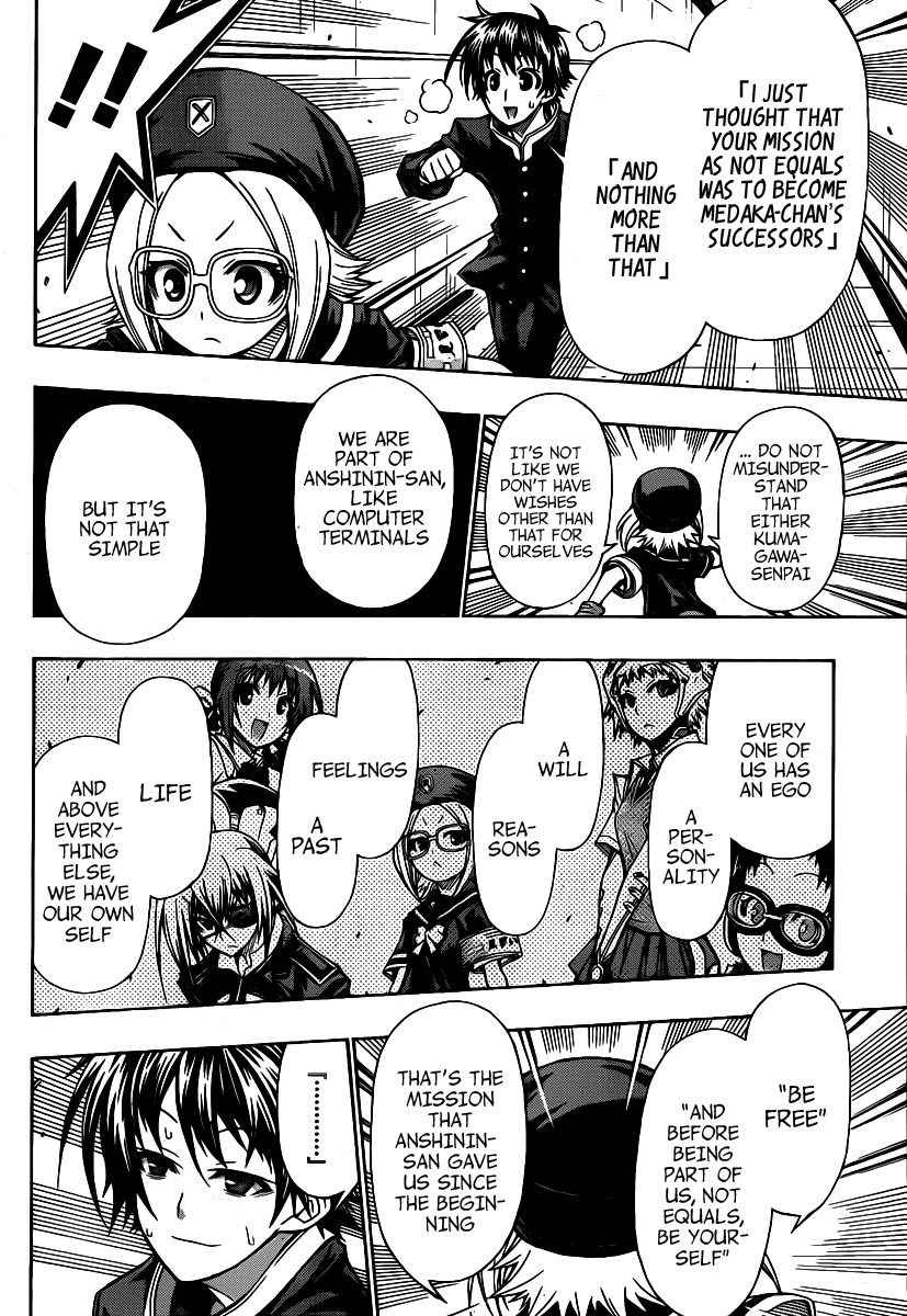 Medaka Box Chapter 103 page 17 - Chapter 103 : The 103rd Suggestion - If I Am Be Able To Do That There Will Be No P...